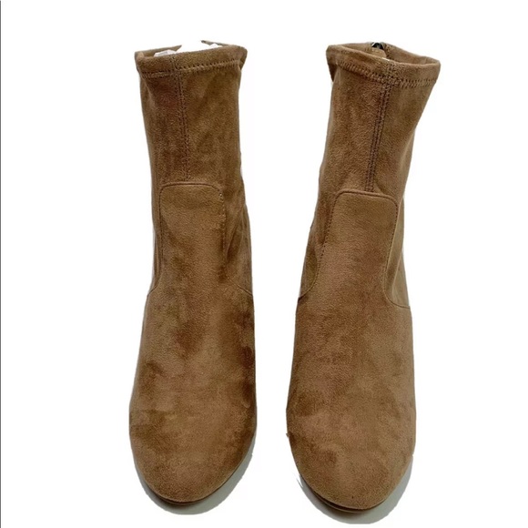 Steve Madden Brisk Camel Ankle Bootie sz 8.5 $98 - Picture 4 of 11